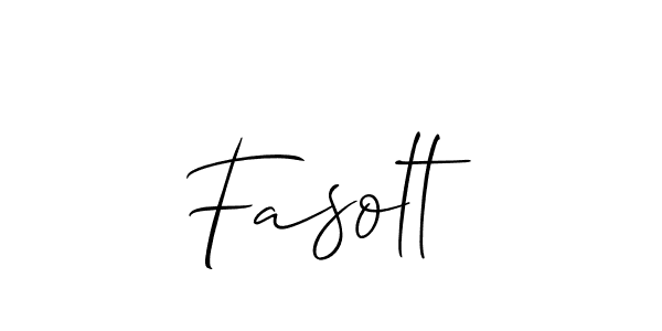 Once you've used our free online signature maker to create your best signature Allison_Script style, it's time to enjoy all of the benefits that Fasolt name signing documents. Fasolt signature style 2 images and pictures png