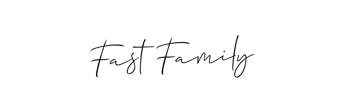 if you are searching for the best signature style for your name Fast Family. so please give up your signature search. here we have designed multiple signature styles  using Allison_Script. Fast Family signature style 2 images and pictures png