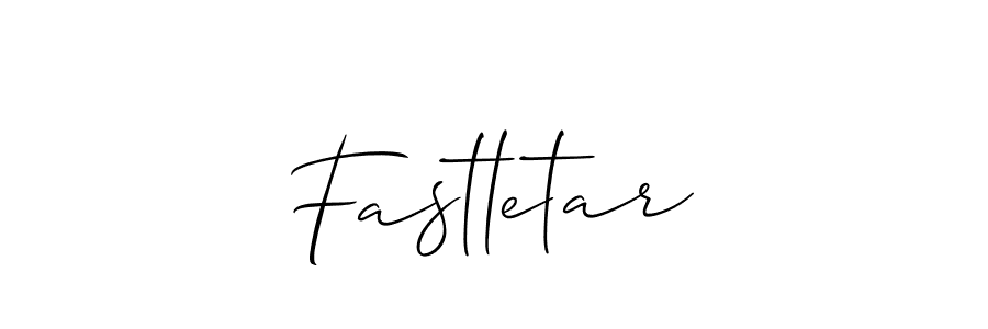 Also You can easily find your signature by using the search form. We will create Fastletar name handwritten signature images for you free of cost using Allison_Script sign style. Fastletar signature style 2 images and pictures png