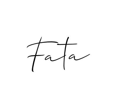 Check out images of Autograph of Fata name. Actor Fata Signature Style. Allison_Script is a professional sign style online. Fata signature style 2 images and pictures png