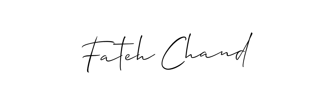 Similarly Allison_Script is the best handwritten signature design. Signature creator online .You can use it as an online autograph creator for name Fateh Chand. Fateh Chand signature style 2 images and pictures png