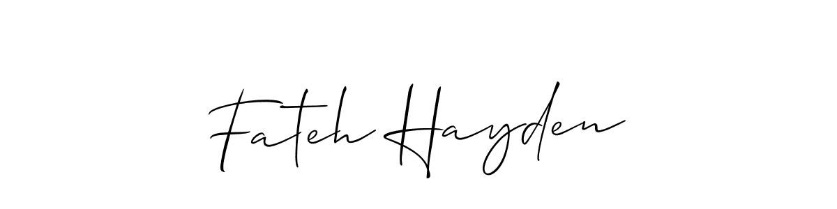 Once you've used our free online signature maker to create your best signature Allison_Script style, it's time to enjoy all of the benefits that Fateh Hayden name signing documents. Fateh Hayden signature style 2 images and pictures png