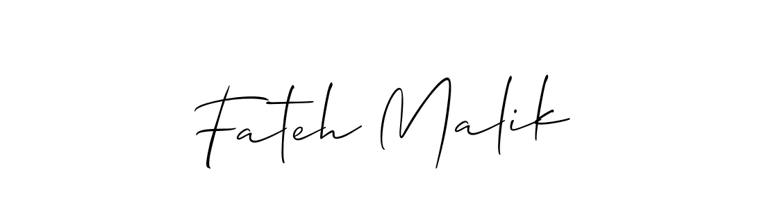 Once you've used our free online signature maker to create your best signature Allison_Script style, it's time to enjoy all of the benefits that Fateh Malik name signing documents. Fateh Malik signature style 2 images and pictures png