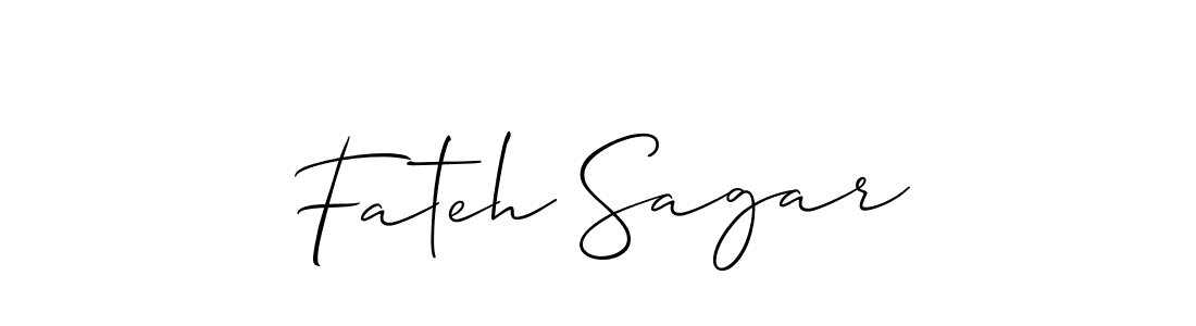 This is the best signature style for the Fateh Sagar name. Also you like these signature font (Allison_Script). Mix name signature. Fateh Sagar signature style 2 images and pictures png