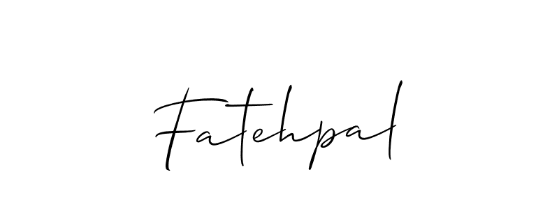 Allison_Script is a professional signature style that is perfect for those who want to add a touch of class to their signature. It is also a great choice for those who want to make their signature more unique. Get Fatehpal name to fancy signature for free. Fatehpal signature style 2 images and pictures png