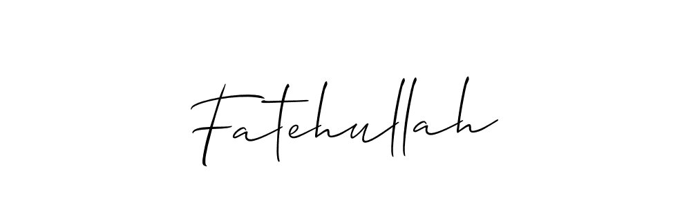 How to Draw Fatehullah signature style? Allison_Script is a latest design signature styles for name Fatehullah. Fatehullah signature style 2 images and pictures png