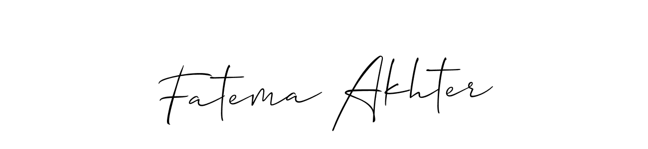 Once you've used our free online signature maker to create your best signature Allison_Script style, it's time to enjoy all of the benefits that Fatema Akhter name signing documents. Fatema Akhter signature style 2 images and pictures png