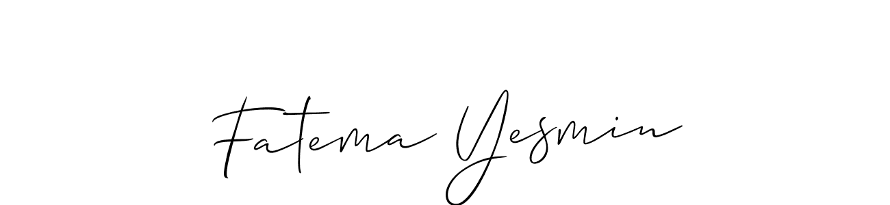 Here are the top 10 professional signature styles for the name Fatema Yesmin. These are the best autograph styles you can use for your name. Fatema Yesmin signature style 2 images and pictures png