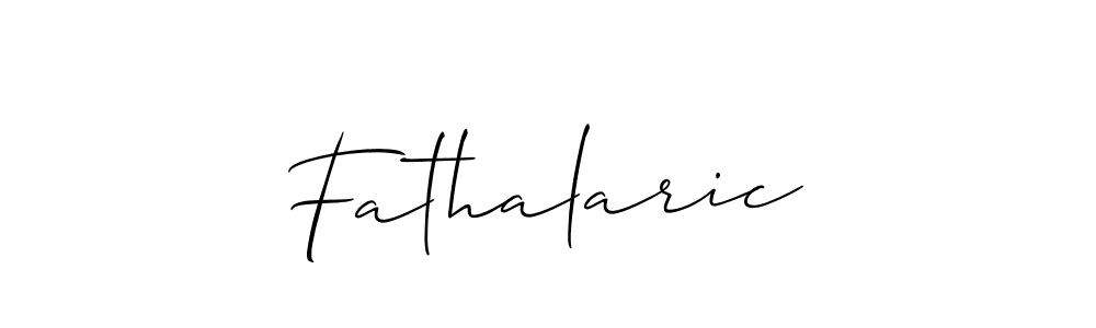 This is the best signature style for the Fathalaric name. Also you like these signature font (Allison_Script). Mix name signature. Fathalaric signature style 2 images and pictures png