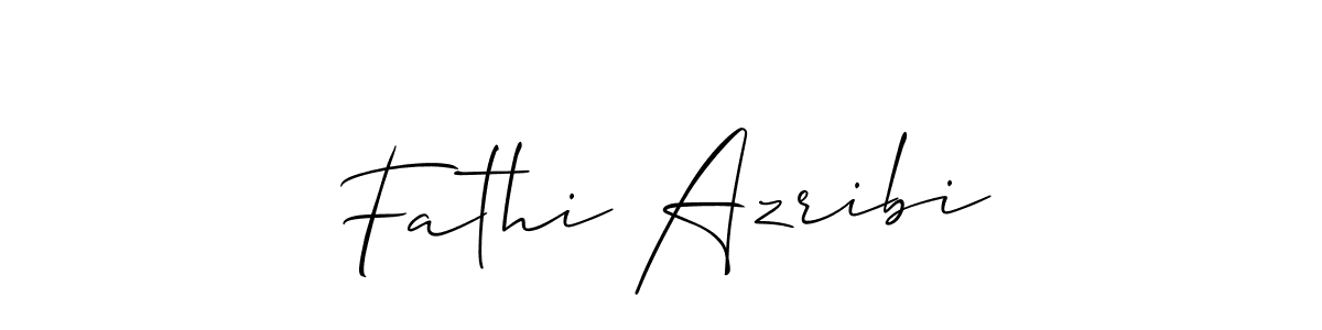 You can use this online signature creator to create a handwritten signature for the name Fathi Azribi. This is the best online autograph maker. Fathi Azribi signature style 2 images and pictures png