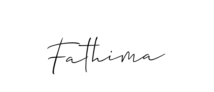 How to Draw Fathima signature style? Allison_Script is a latest design signature styles for name Fathima. Fathima signature style 2 images and pictures png