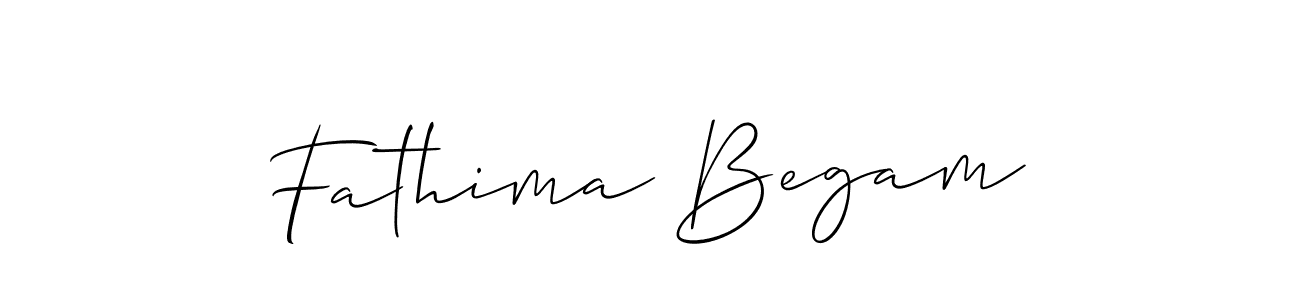 How to Draw Fathima Begam signature style? Allison_Script is a latest design signature styles for name Fathima Begam. Fathima Begam signature style 2 images and pictures png