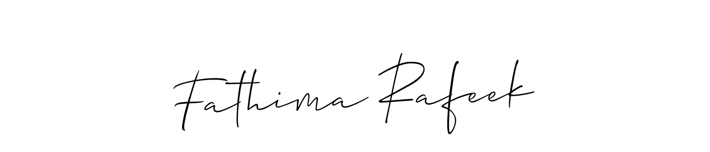 You can use this online signature creator to create a handwritten signature for the name Fathima Rafeek. This is the best online autograph maker. Fathima Rafeek signature style 2 images and pictures png