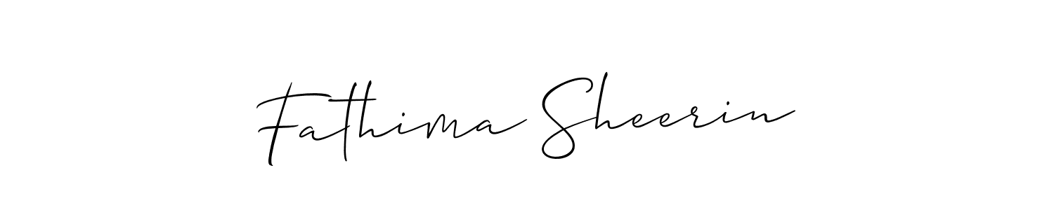 Similarly Allison_Script is the best handwritten signature design. Signature creator online .You can use it as an online autograph creator for name Fathima Sheerin. Fathima Sheerin signature style 2 images and pictures png