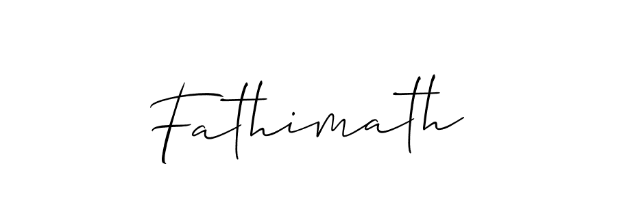 How to Draw Fathimath signature style? Allison_Script is a latest design signature styles for name Fathimath. Fathimath signature style 2 images and pictures png