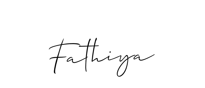 How to Draw Fathiya signature style? Allison_Script is a latest design signature styles for name Fathiya. Fathiya signature style 2 images and pictures png