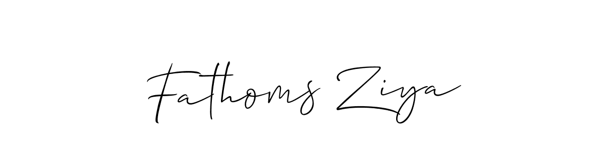You can use this online signature creator to create a handwritten signature for the name Fathoms Ziya. This is the best online autograph maker. Fathoms Ziya signature style 2 images and pictures png
