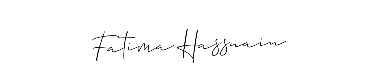 Once you've used our free online signature maker to create your best signature Allison_Script style, it's time to enjoy all of the benefits that Fatima Hassnain name signing documents. Fatima Hassnain signature style 2 images and pictures png