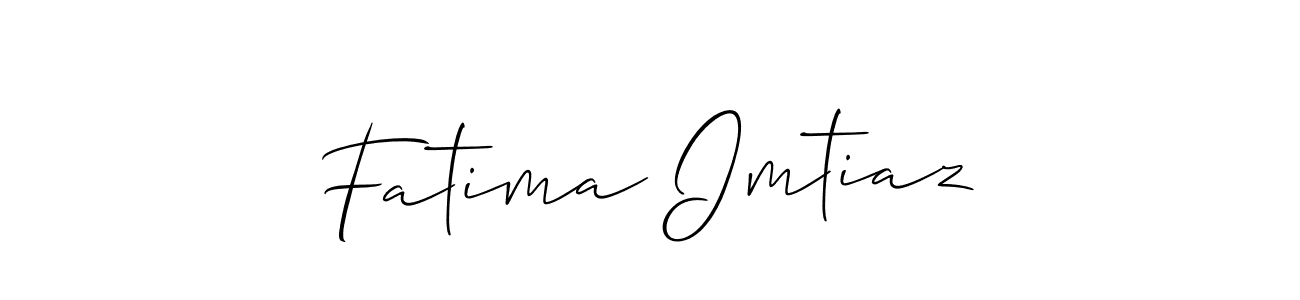 Make a short Fatima Imtiaz signature style. Manage your documents anywhere anytime using Allison_Script. Create and add eSignatures, submit forms, share and send files easily. Fatima Imtiaz signature style 2 images and pictures png