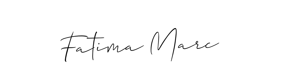 See photos of Fatima Marc official signature by Spectra . Check more albums & portfolios. Read reviews & check more about Allison_Script font. Fatima Marc signature style 2 images and pictures png