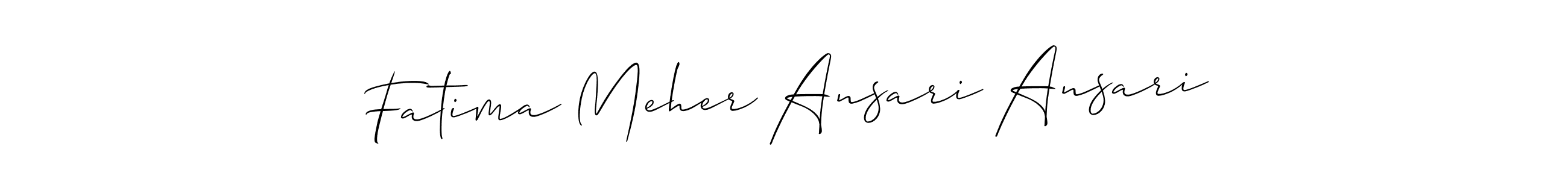 Best and Professional Signature Style for Fatima Meher Ansari Ansari. Allison_Script Best Signature Style Collection. Fatima Meher Ansari Ansari signature style 2 images and pictures png