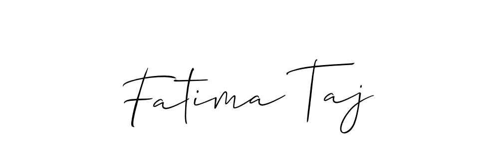 Best and Professional Signature Style for Fatima Taj. Allison_Script Best Signature Style Collection. Fatima Taj signature style 2 images and pictures png