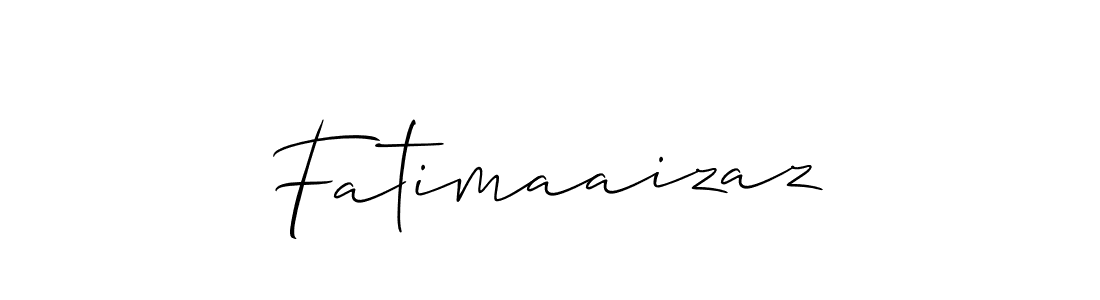 Fatimaaizaz stylish signature style. Best Handwritten Sign (Allison_Script) for my name. Handwritten Signature Collection Ideas for my name Fatimaaizaz. Fatimaaizaz signature style 2 images and pictures png