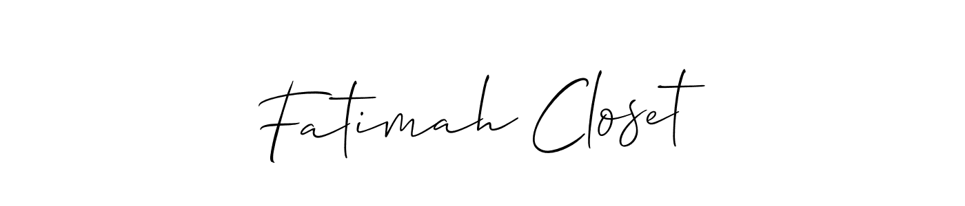 You can use this online signature creator to create a handwritten signature for the name Fatimah Closet. This is the best online autograph maker. Fatimah Closet signature style 2 images and pictures png