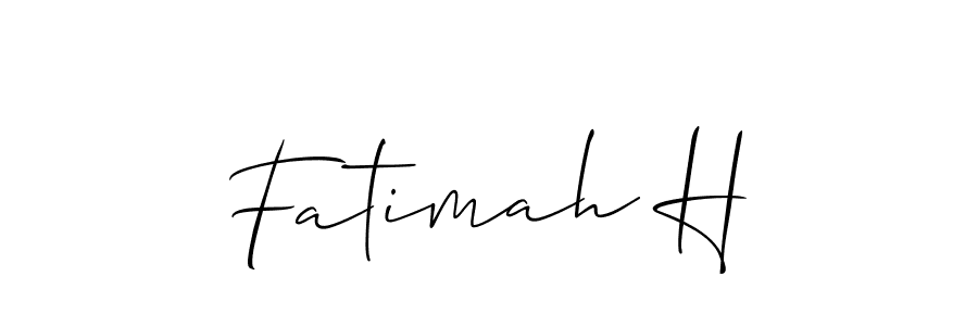 Check out images of Autograph of Fatimah H name. Actor Fatimah H Signature Style. Allison_Script is a professional sign style online. Fatimah H signature style 2 images and pictures png