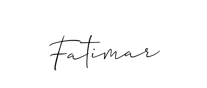 You should practise on your own different ways (Allison_Script) to write your name (Fatimar) in signature. don't let someone else do it for you. Fatimar signature style 2 images and pictures png