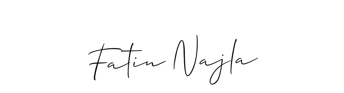 See photos of Fatin Najla official signature by Spectra . Check more albums & portfolios. Read reviews & check more about Allison_Script font. Fatin Najla signature style 2 images and pictures png