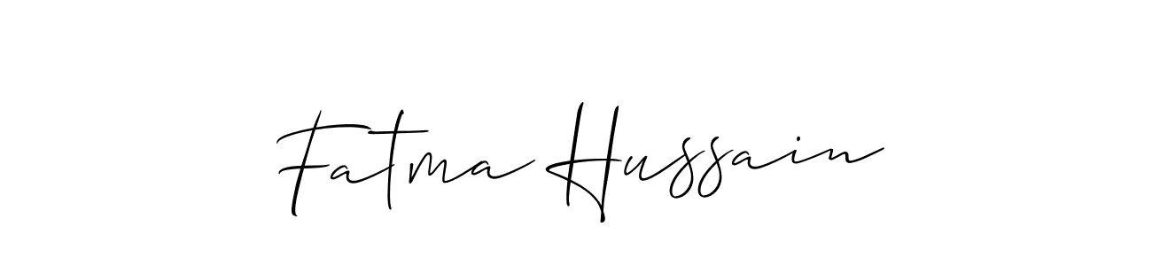 This is the best signature style for the Fatma Hussain name. Also you like these signature font (Allison_Script). Mix name signature. Fatma Hussain signature style 2 images and pictures png