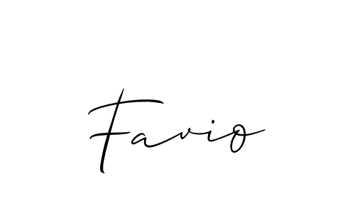 Also we have Favio name is the best signature style. Create professional handwritten signature collection using Allison_Script autograph style. Favio signature style 2 images and pictures png