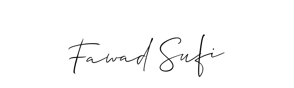 Once you've used our free online signature maker to create your best signature Allison_Script style, it's time to enjoy all of the benefits that Fawad Sufi name signing documents. Fawad Sufi signature style 2 images and pictures png