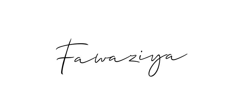 Best and Professional Signature Style for Fawaziya. Allison_Script Best Signature Style Collection. Fawaziya signature style 2 images and pictures png