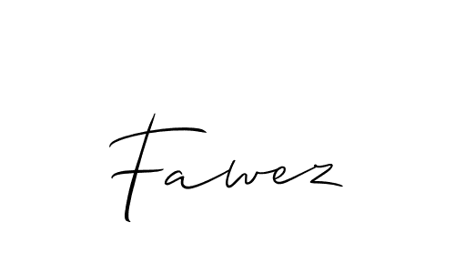 How to make Fawez name signature. Use Allison_Script style for creating short signs online. This is the latest handwritten sign. Fawez signature style 2 images and pictures png