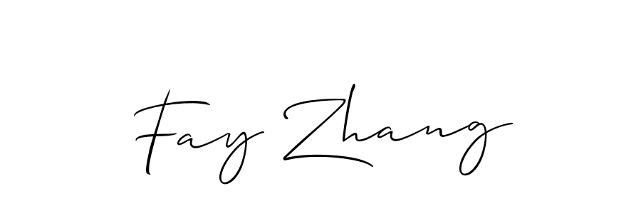 Make a short Fay Zhang signature style. Manage your documents anywhere anytime using Allison_Script. Create and add eSignatures, submit forms, share and send files easily. Fay Zhang signature style 2 images and pictures png