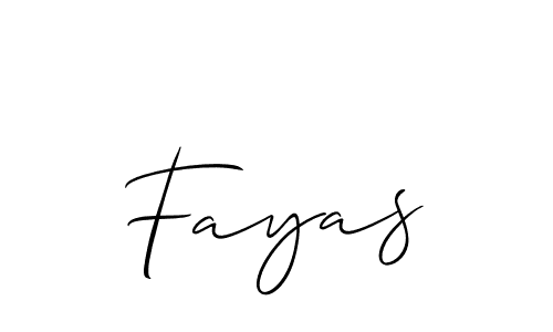 if you are searching for the best signature style for your name Fayas. so please give up your signature search. here we have designed multiple signature styles  using Allison_Script. Fayas signature style 2 images and pictures png