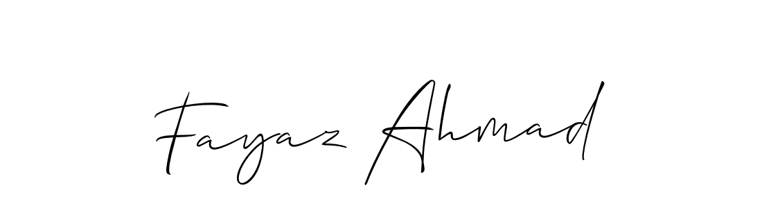 Make a beautiful signature design for name Fayaz Ahmad. Use this online signature maker to create a handwritten signature for free. Fayaz Ahmad signature style 2 images and pictures png