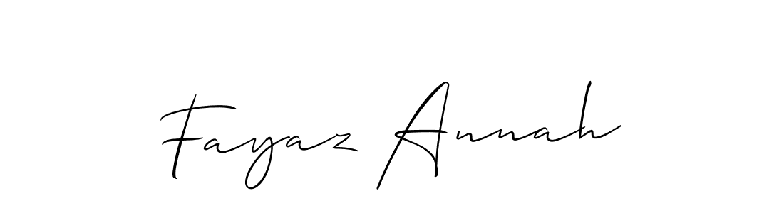 This is the best signature style for the Fayaz Annah name. Also you like these signature font (Allison_Script). Mix name signature. Fayaz Annah signature style 2 images and pictures png