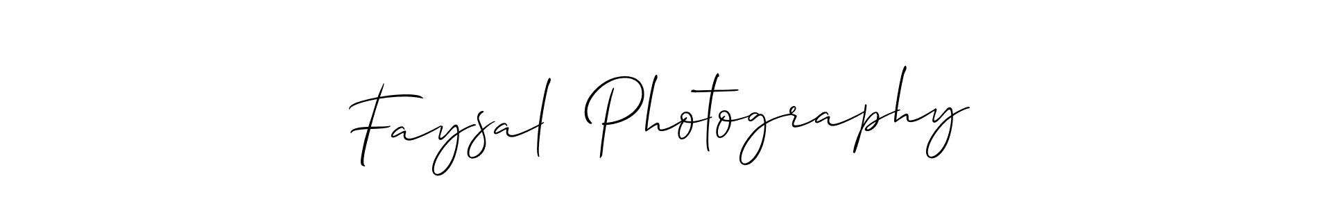 Best and Professional Signature Style for Faysal  Photography. Allison_Script Best Signature Style Collection. Faysal  Photography signature style 2 images and pictures png