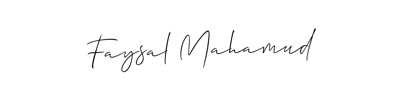 Here are the top 10 professional signature styles for the name Faysal Mahamud. These are the best autograph styles you can use for your name. Faysal Mahamud signature style 2 images and pictures png