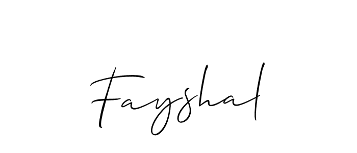 You can use this online signature creator to create a handwritten signature for the name Fayshal. This is the best online autograph maker. Fayshal signature style 2 images and pictures png