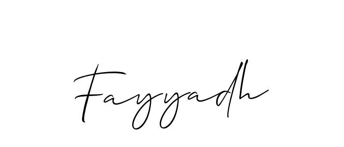 You can use this online signature creator to create a handwritten signature for the name Fayyadh. This is the best online autograph maker. Fayyadh signature style 2 images and pictures png