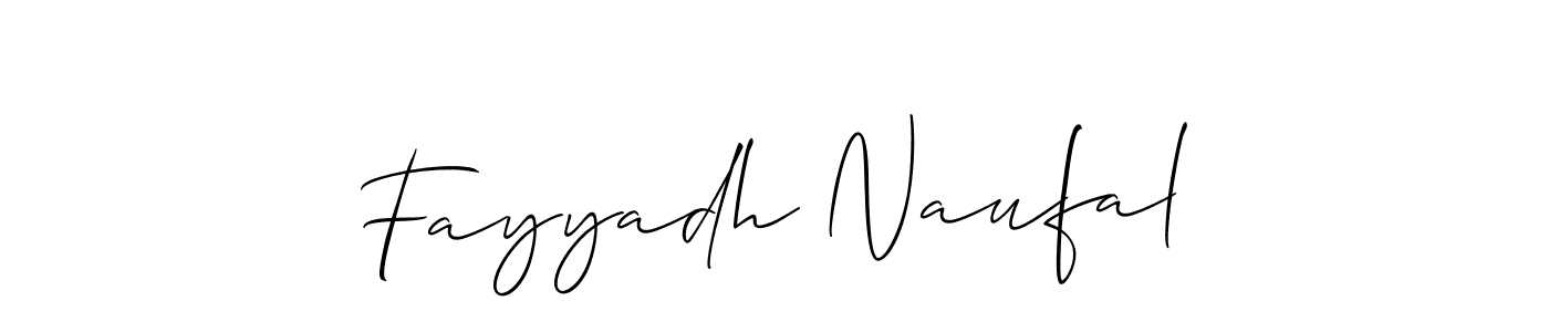 How to Draw Fayyadh Naufal signature style? Allison_Script is a latest design signature styles for name Fayyadh Naufal. Fayyadh Naufal signature style 2 images and pictures png