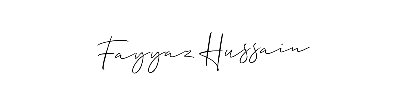 You can use this online signature creator to create a handwritten signature for the name Fayyaz Hussain. This is the best online autograph maker. Fayyaz Hussain signature style 2 images and pictures png