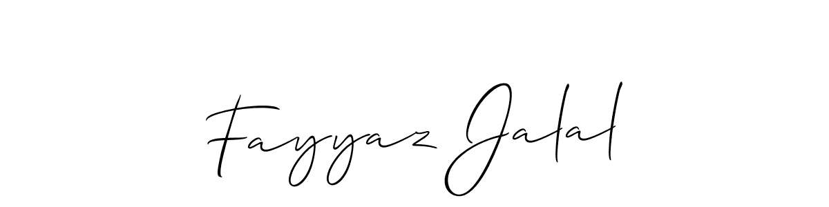 You can use this online signature creator to create a handwritten signature for the name Fayyaz Jalal. This is the best online autograph maker. Fayyaz Jalal signature style 2 images and pictures png