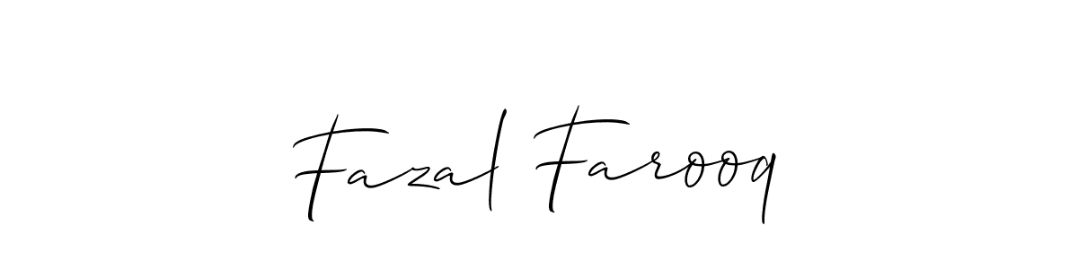 It looks lik you need a new signature style for name Fazal Farooq. Design unique handwritten (Allison_Script) signature with our free signature maker in just a few clicks. Fazal Farooq signature style 2 images and pictures png