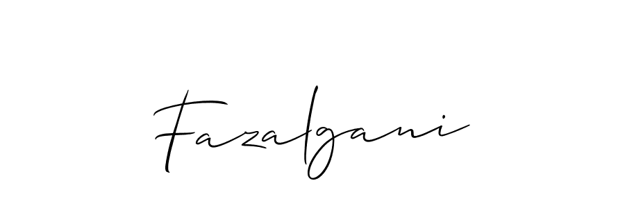 if you are searching for the best signature style for your name Fazalgani. so please give up your signature search. here we have designed multiple signature styles  using Allison_Script. Fazalgani signature style 2 images and pictures png