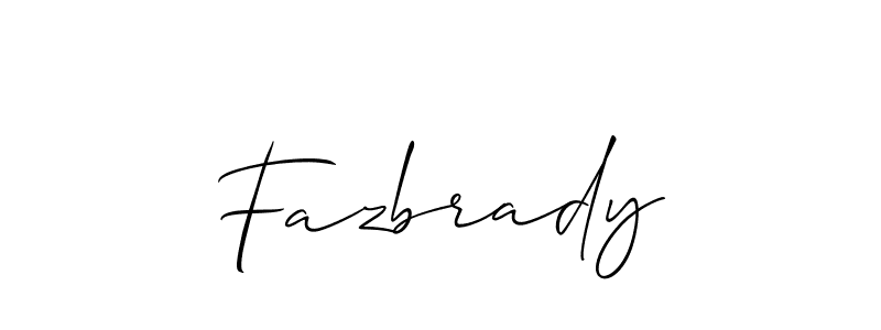 Similarly Allison_Script is the best handwritten signature design. Signature creator online .You can use it as an online autograph creator for name Fazbrady. Fazbrady signature style 2 images and pictures png